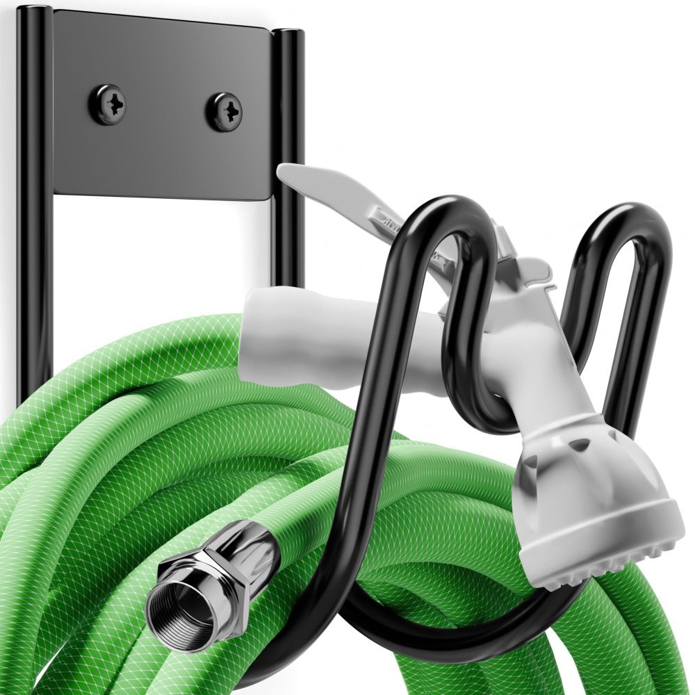 Gardena Hose Flex - ที่แขวนสายยางกันสนิมแบบติดผนัง ทนทาน แข็งแรง สำหรับเก็บสายยาง สายไฟต่อพ่วง ที่แขวนสายไฟโลหะ