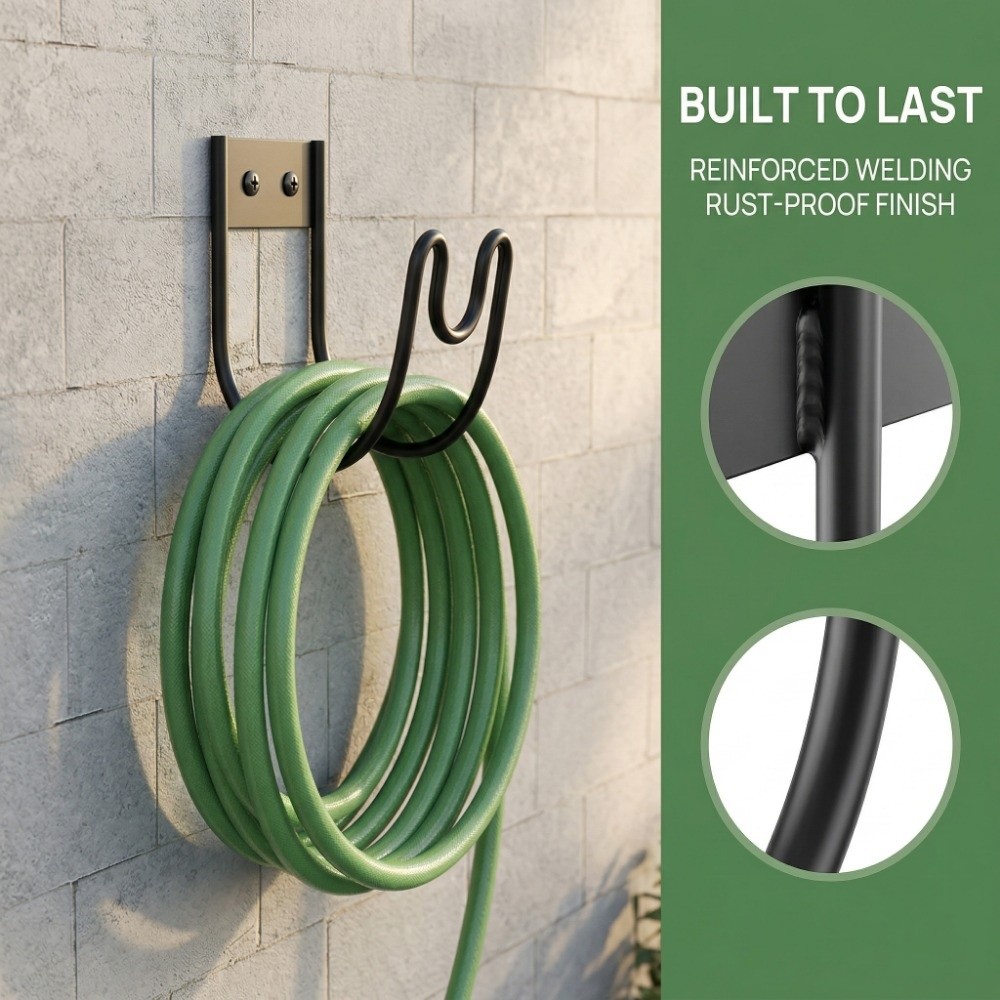 ที่แขวนสายยางกันสนิมแบบติดผนัง - Gardena Hose Flex บทวิจารณ์และราคา