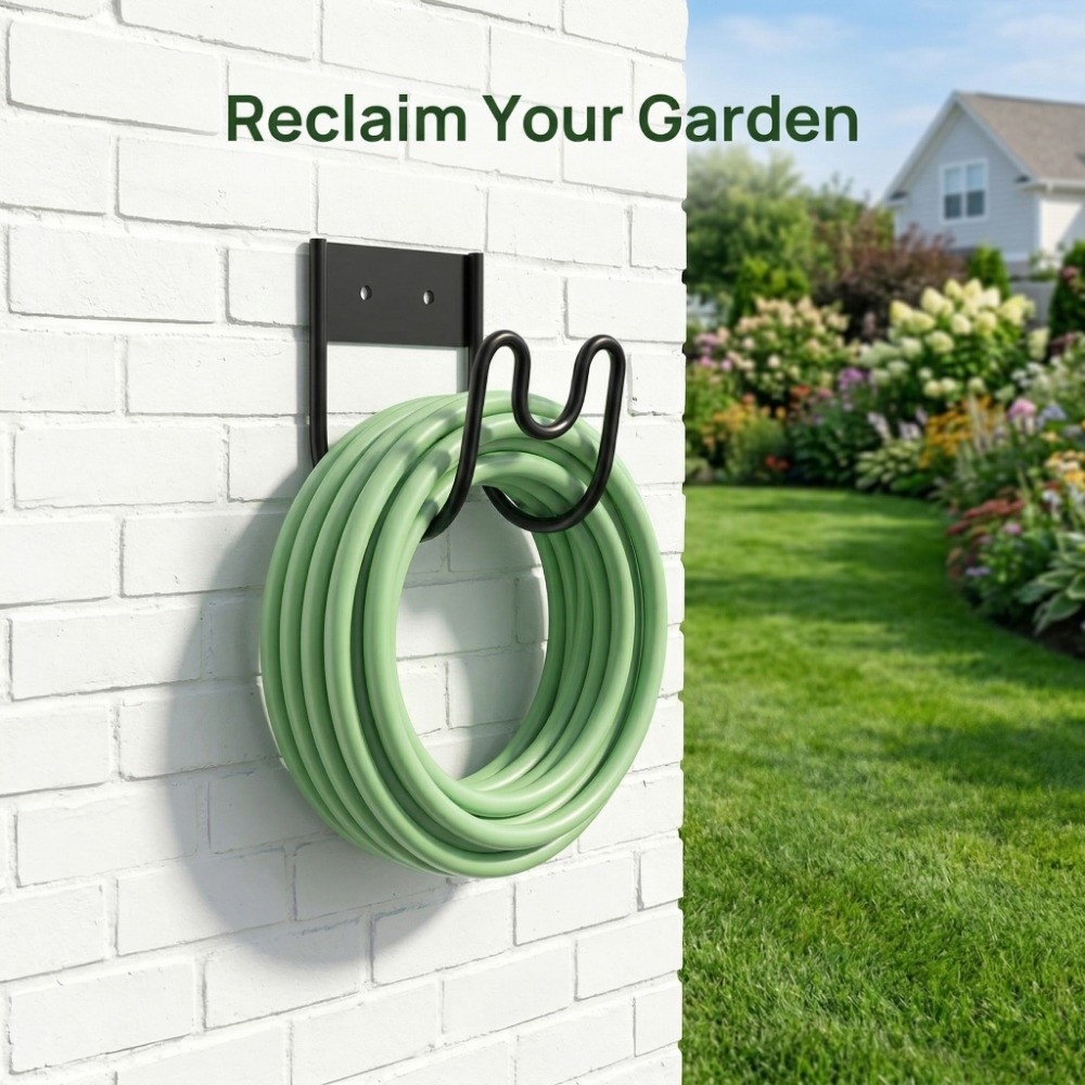ที่แขวนสายยางกันสนิม ติดผนัง ท - Gardena Hose Flex บทวิจารณ์และราคา