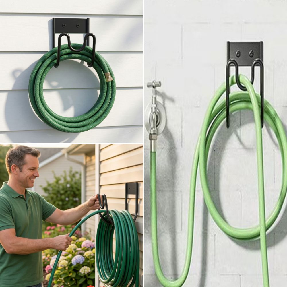 ที่แขวนสายยางกันสนิมแบบติดผนัง - Gardena Hose Flex บทวิจารณ์และราคา
